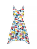 Simplicity sewing pattern S3129 petite tank dress, UK version