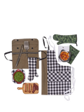 Simplicity S3155 sewing pattern for outdoor grill accessories, UK version