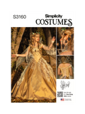 Simplicity Woodland Fae costume sewing pattern S3160 (British brand)