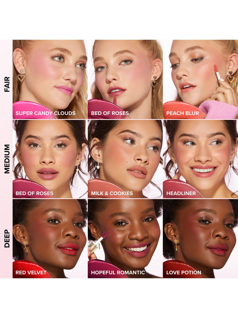 Too Faced whipped lip and cheek colour 4.3g - British product