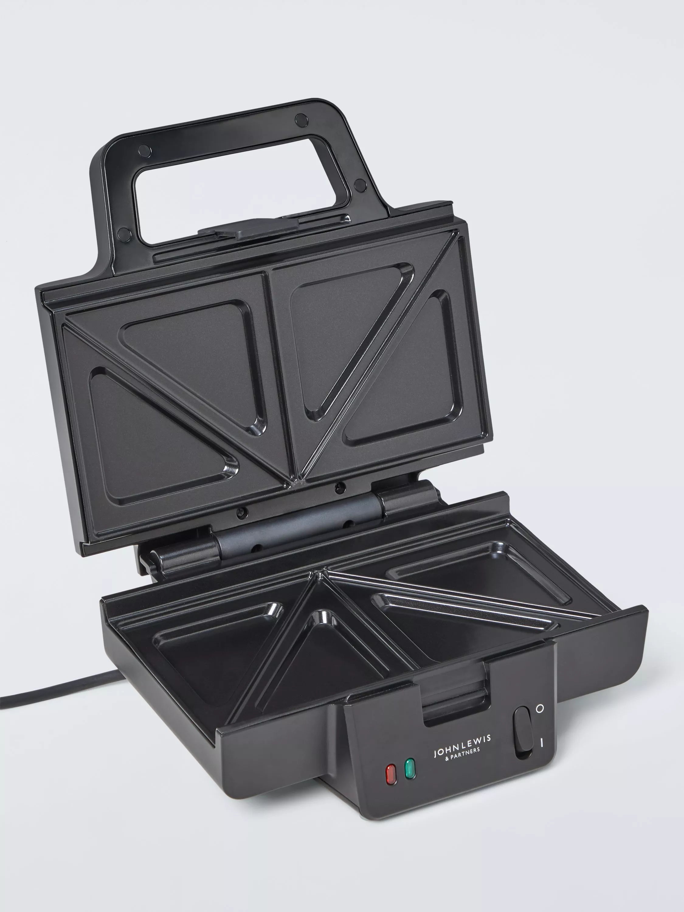 John Lewis sandwich maker black, imported from the UK