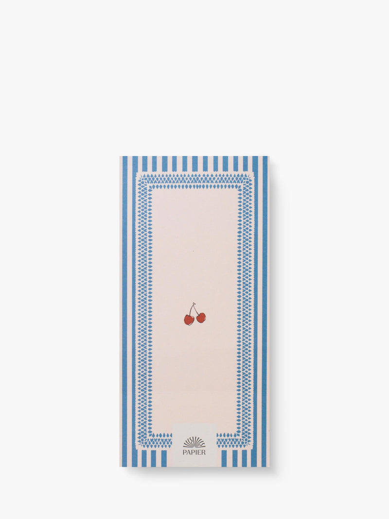 Papier Cherry shopping list pad 60 pages (British brand)