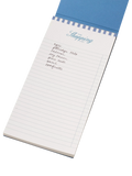 Papier Cherry shopping list pad 60 pages (British brand)