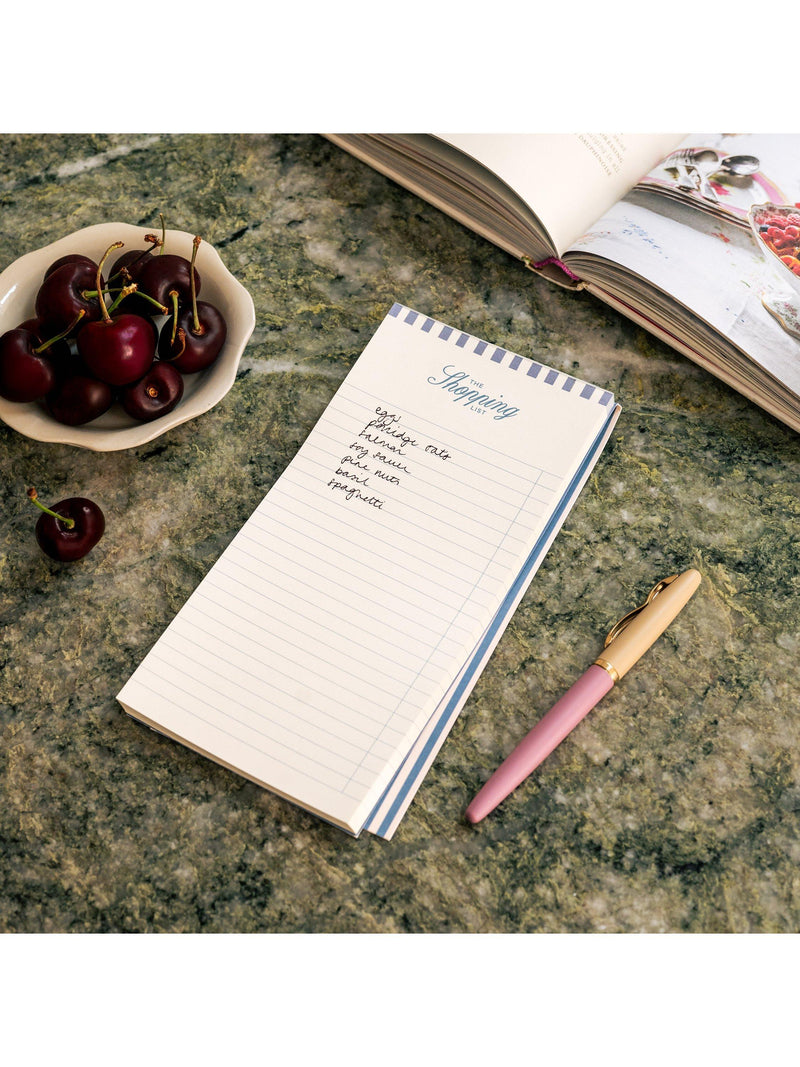 Papier Cherry shopping list pad 60 pages (British brand)