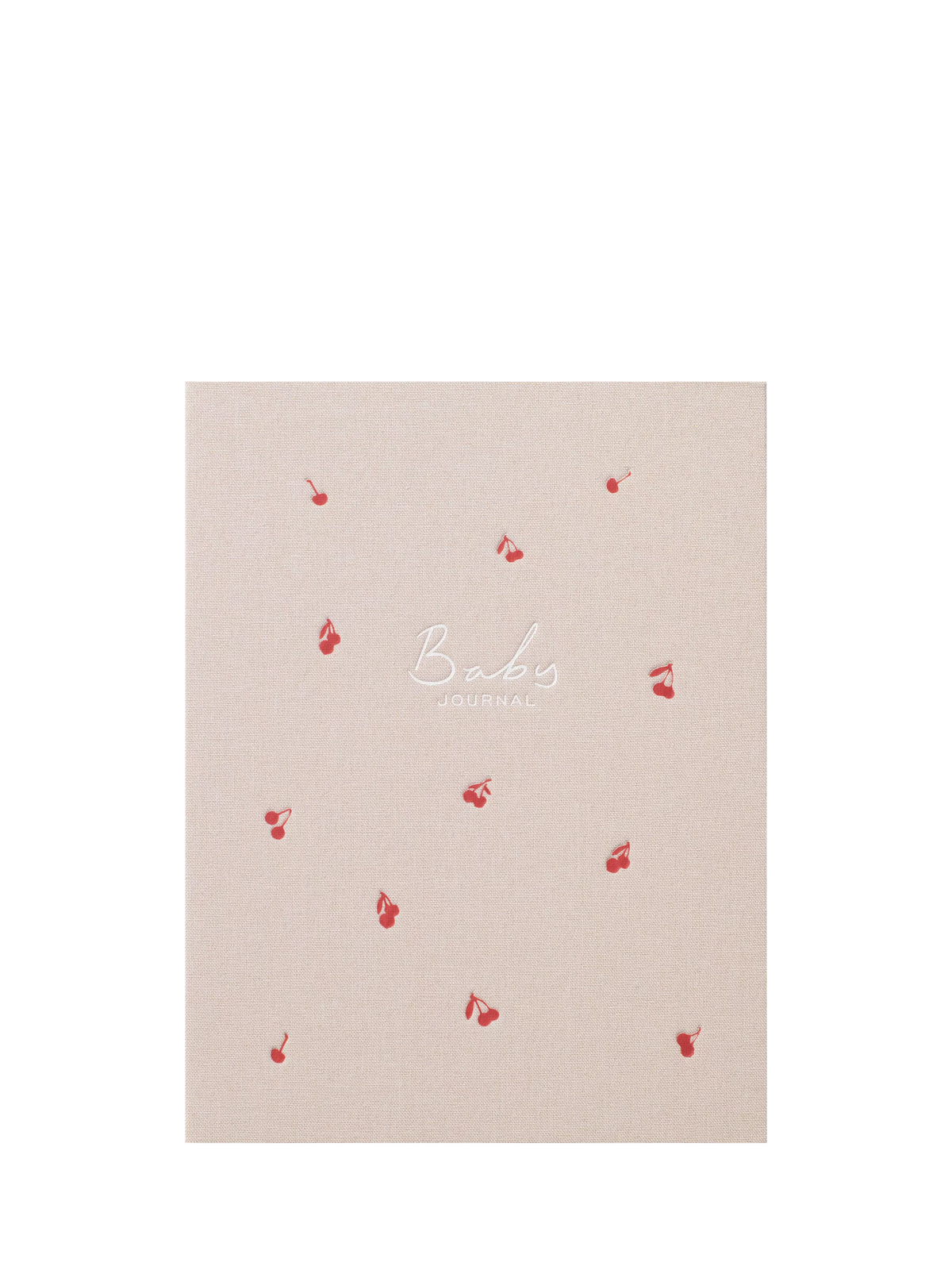Papier baby journal Cherries binder 192 pages - British product