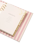 Papier baby journal Cherries binder 192 pages - British product
