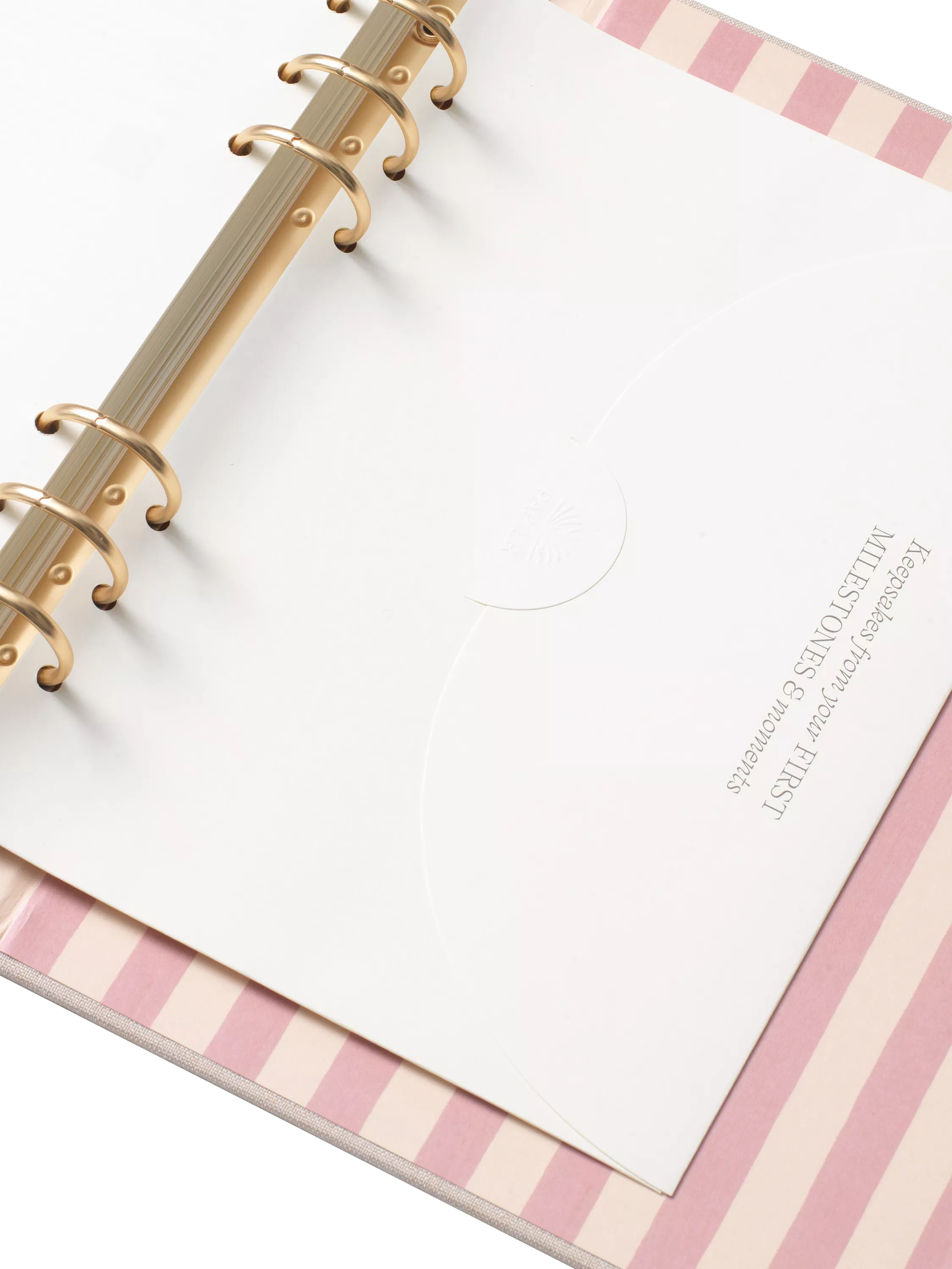 Papier baby journal Cherries binder 192 pages - British product