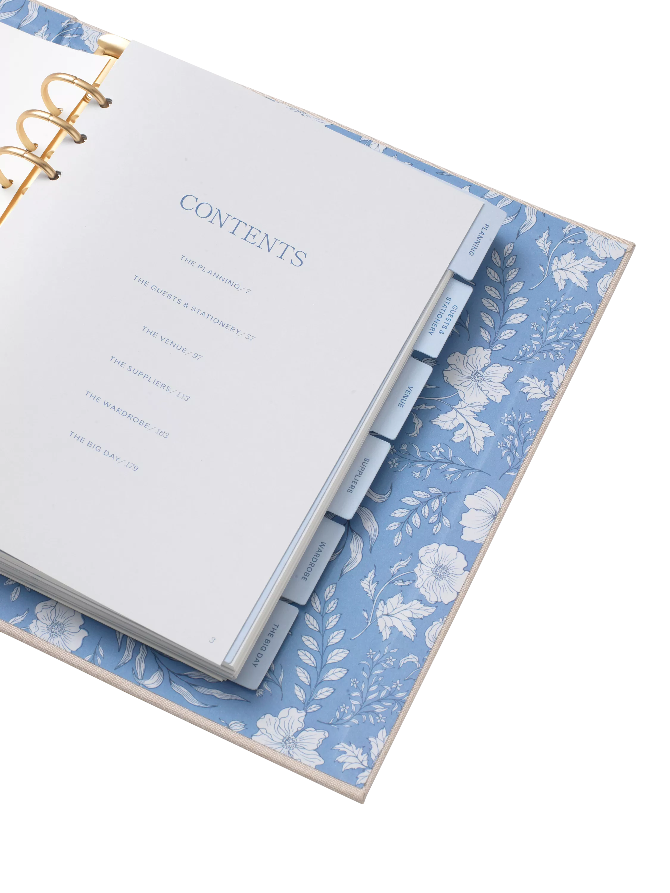 Papier abstract wedding binder multi 192 pages spiral, UK version