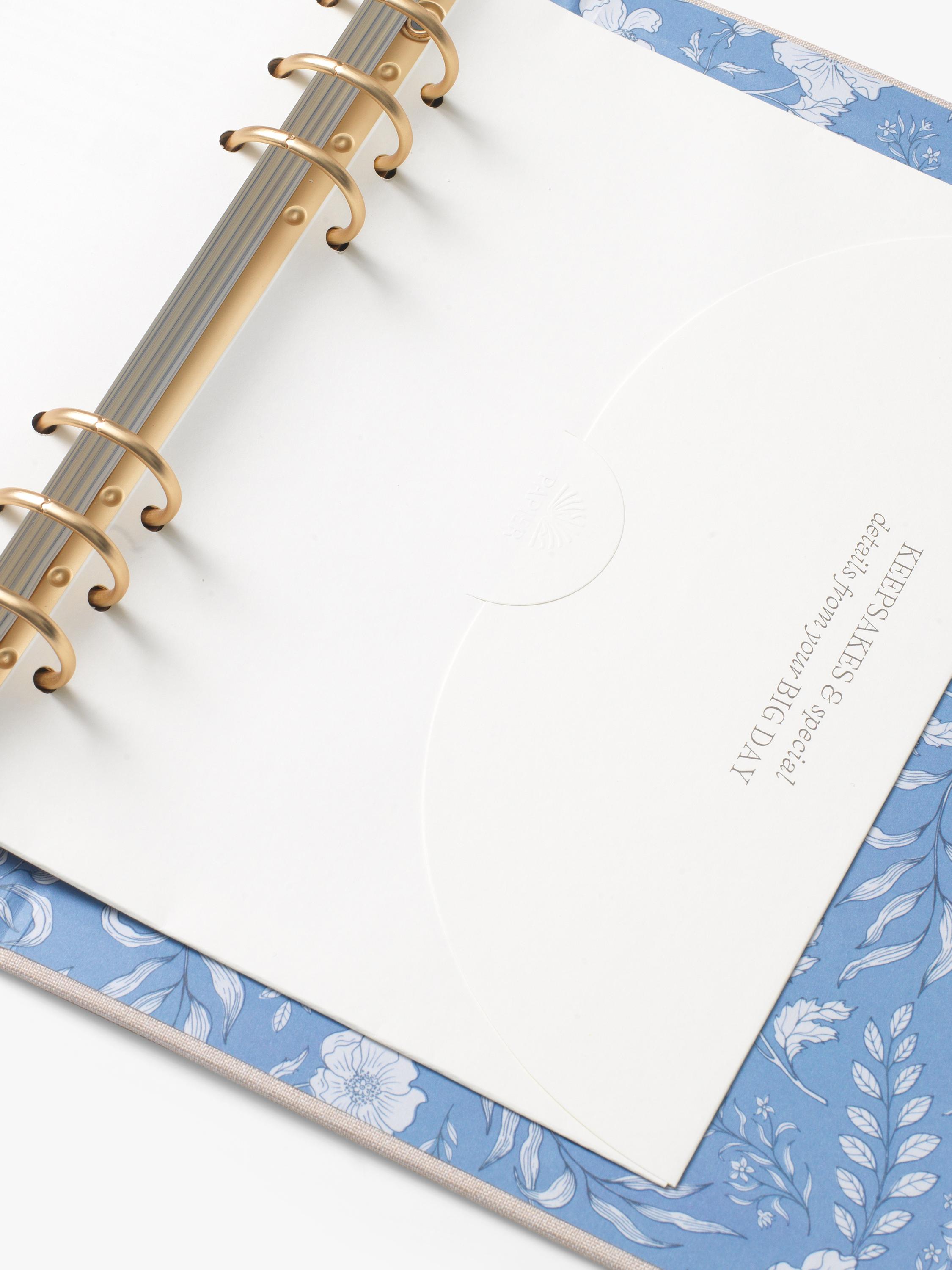 Papier abstract wedding binder multi 192 pages spiral, UK version