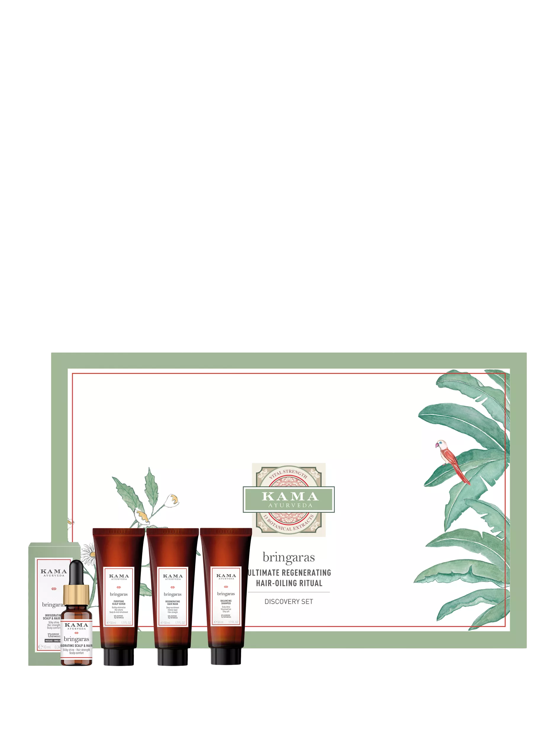Kama Ayurveda Bringaras hair gift set discovery set, imported from the UK