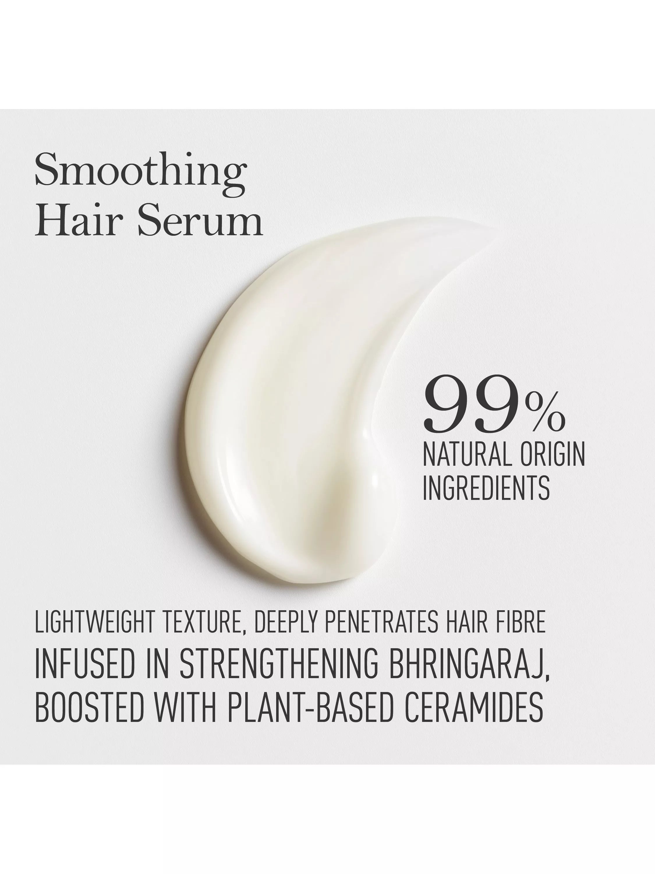 Kama Ayurveda Bringaras smoothing hair serum 50ml, UK version