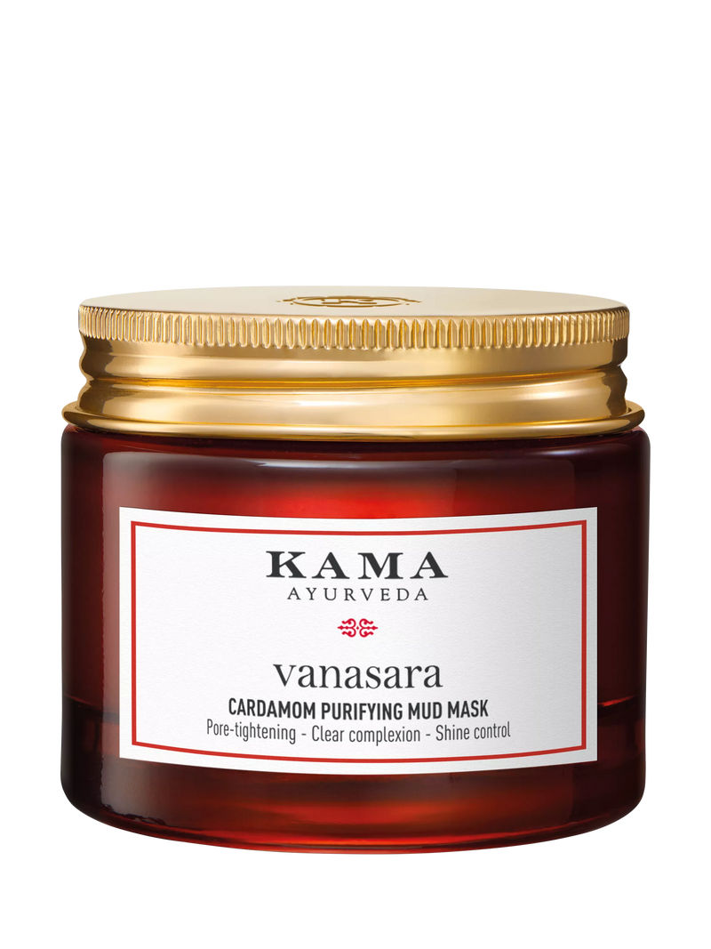 Kama Ayurveda Vanasara Cardamom Purifying Mud Mask, 50ml