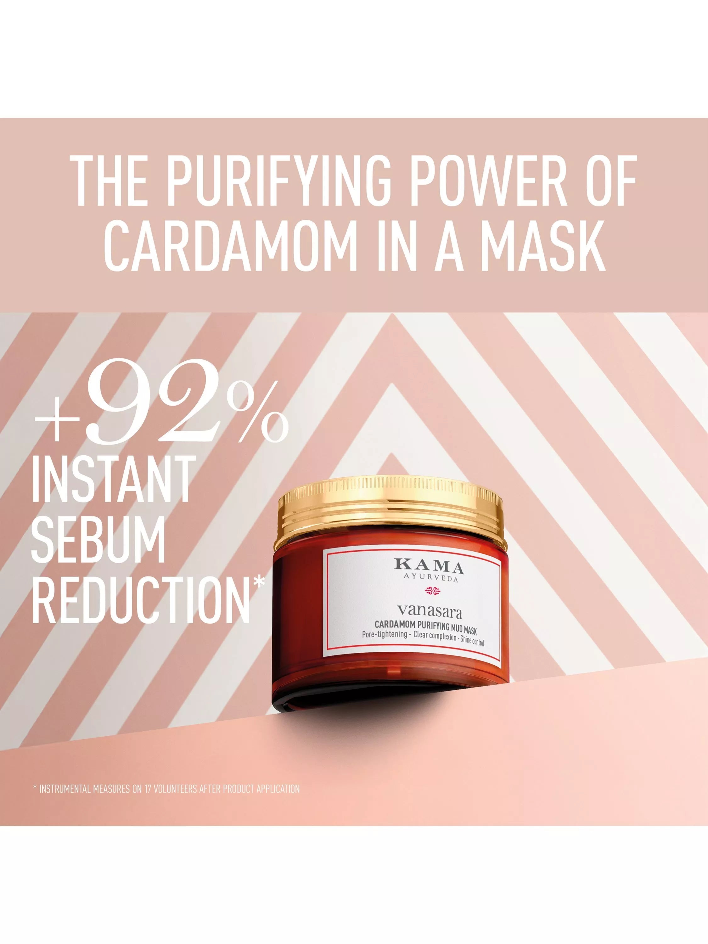 Kama Ayurveda purifying mud mask with cardamom 50ml, UK version