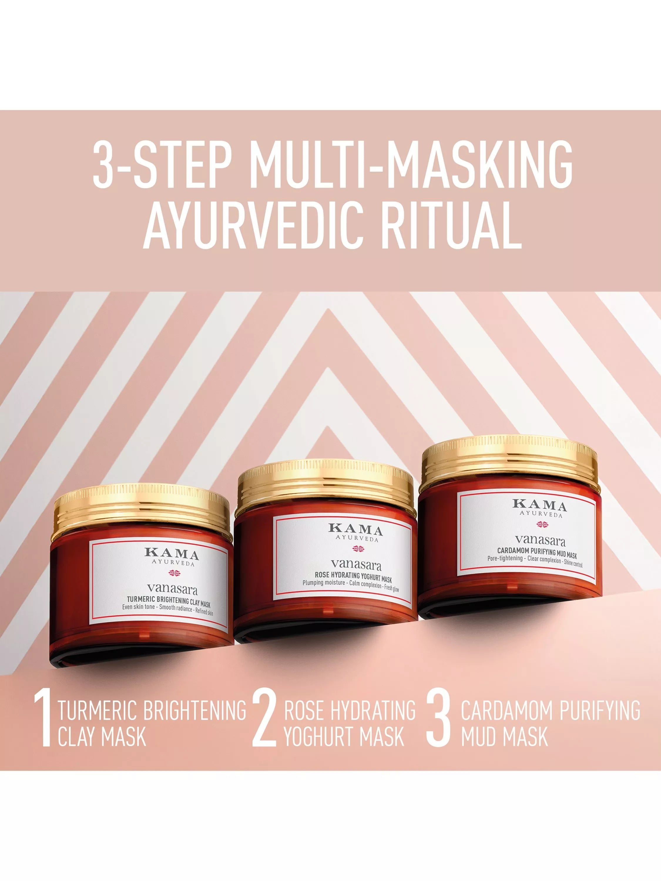 Kama Ayurveda purifying mud mask with cardamom 50ml, UK version