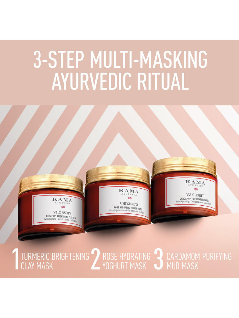 Kama Ayurveda Vanasara Cardamom Purifying Mud Mask, 50ml