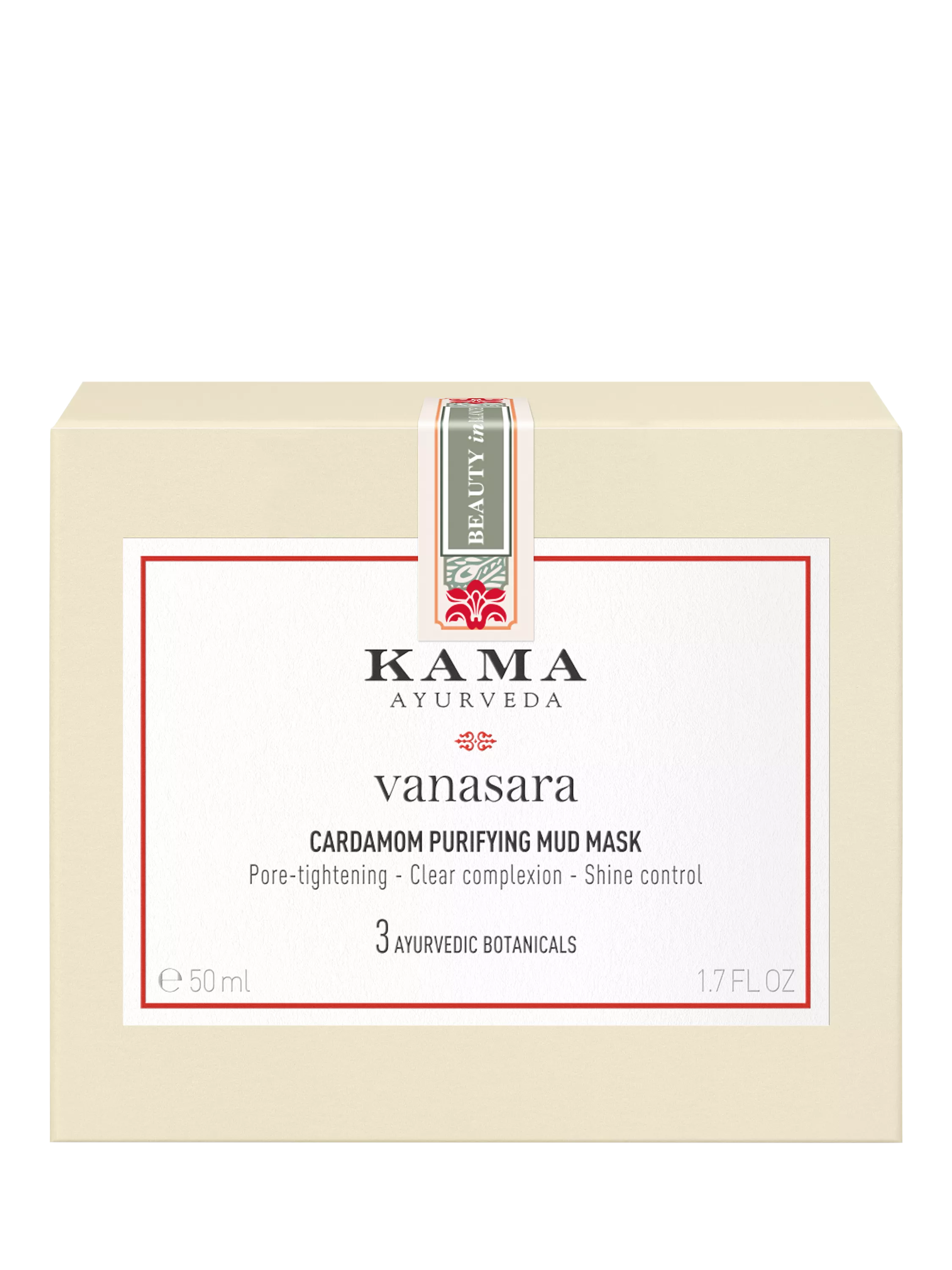 Kama Ayurveda purifying mud mask with cardamom 50ml, UK version