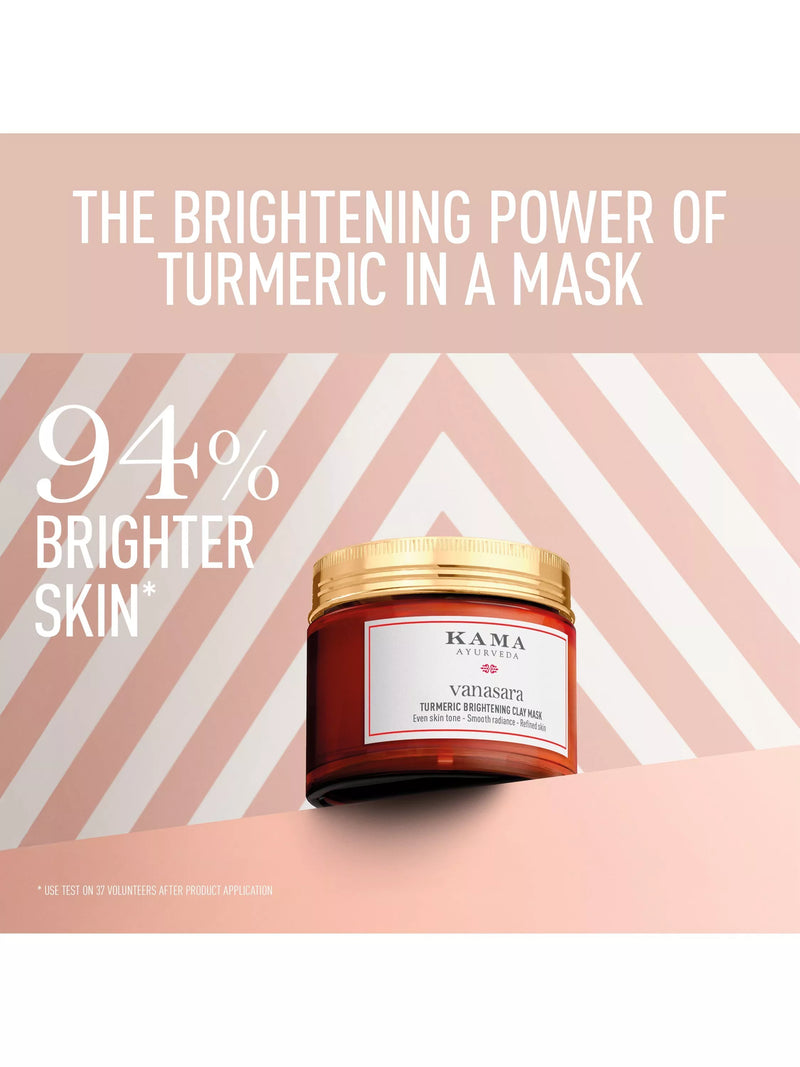 Kama Ayurveda Vanasara Turmeric Brightening Mask 50ml, UK version