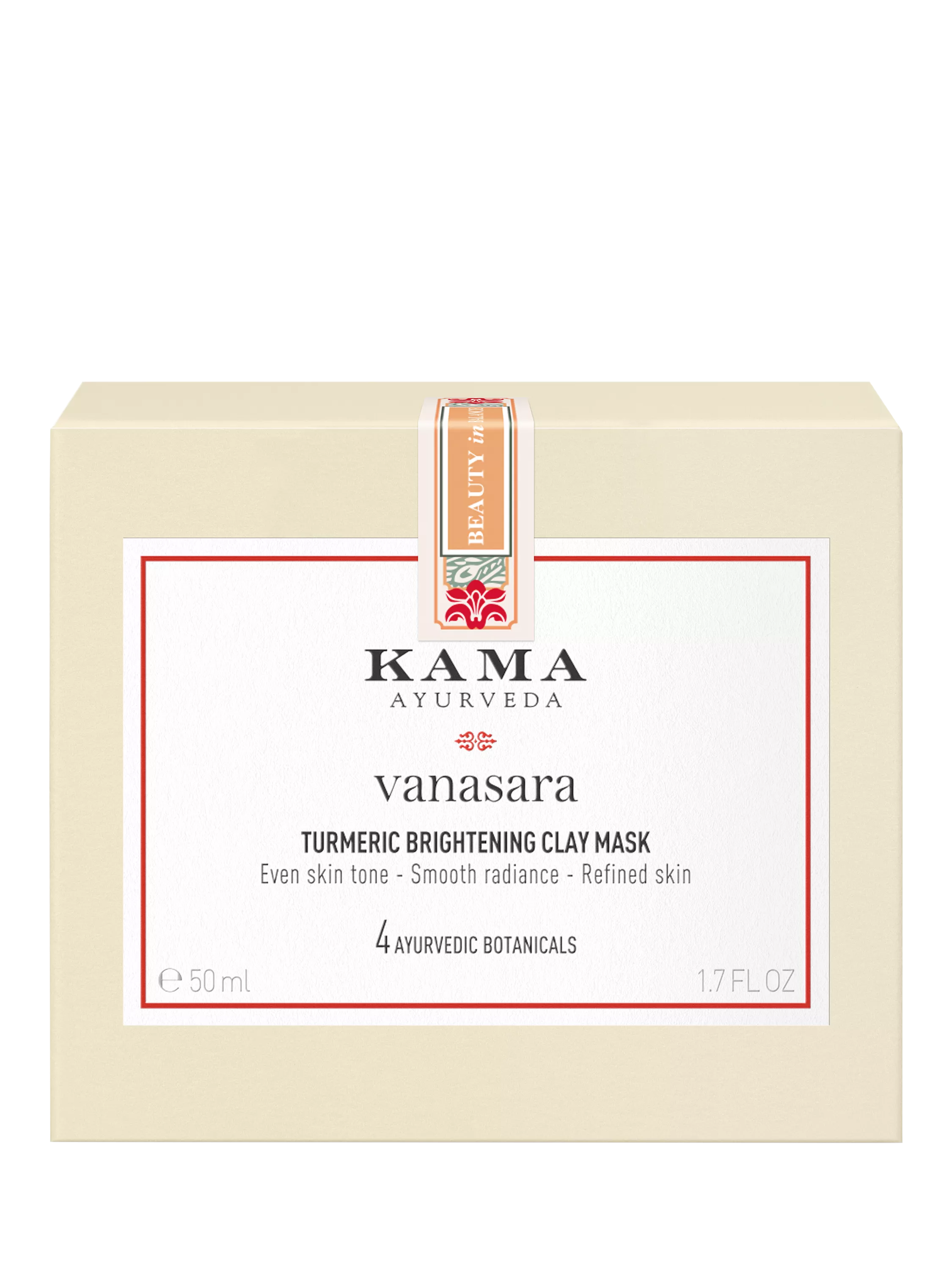 Kama Ayurveda Vanasara Turmeric Brightening Mask 50ml, UK version