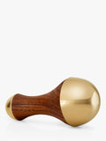 Kama Ayurveda Kansa Wand facial massage tool with dual bronze domes, UK version