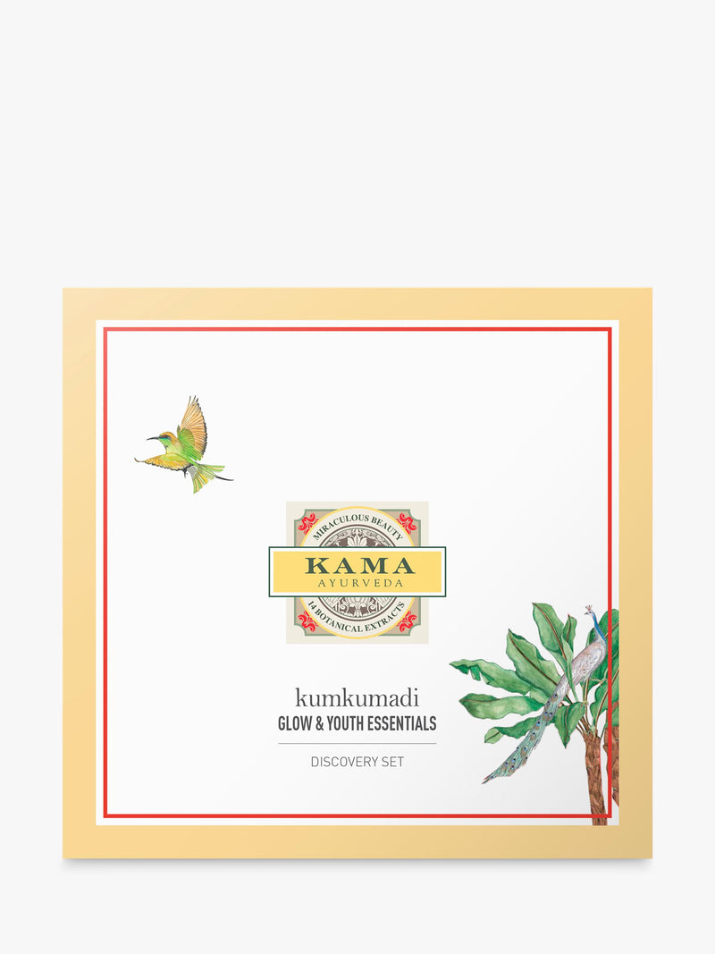 Kama Ayurveda Kumkumadi Discovery Set skincare, UK version
