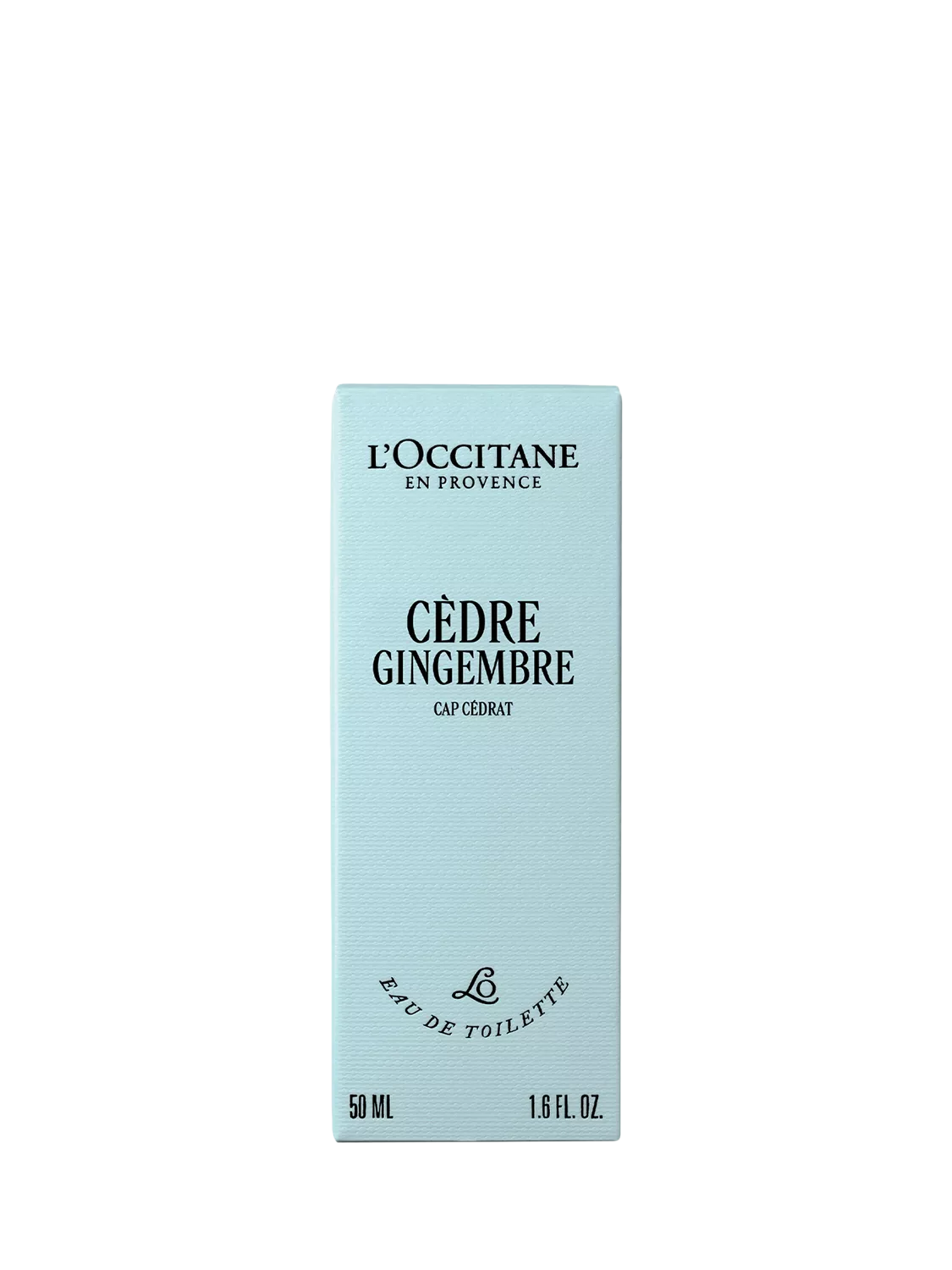 L'OCCITANE Cédre Gingembre Eau de Toilette 50ml, imported from the UK