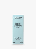 L'OCCITANE Cédre Gingembre Eau de Toilette 50ml, imported from the UK