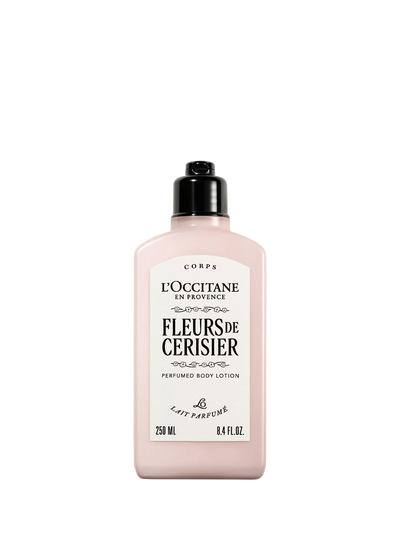 John Lewis L'OCCITANE Fleurs de Cerisier Cherry Blossom Perfumed Body Lotion 250ml- Buy online at McGrocer