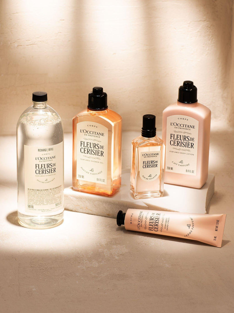 L'OCCITANE Cherry Blossom body lotion 250ml - British product