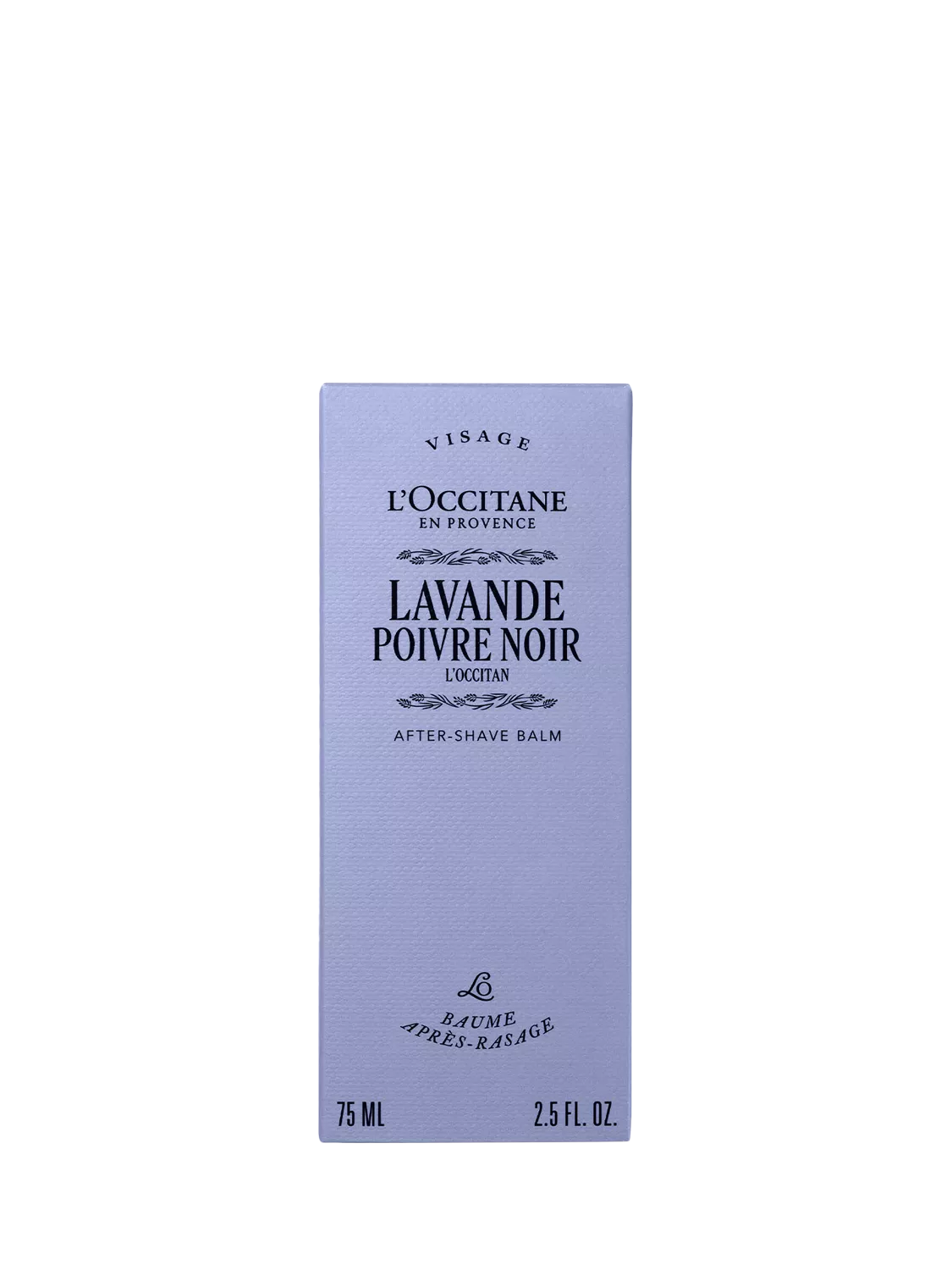 L'OCCITANE Lavande Poivre Noir After-Shave Balm 75ml (British brand)