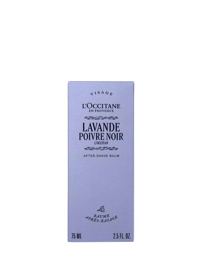 L'OCCITANE Lavande Poivre Noir After-Shave Balm 75ml (British brand)