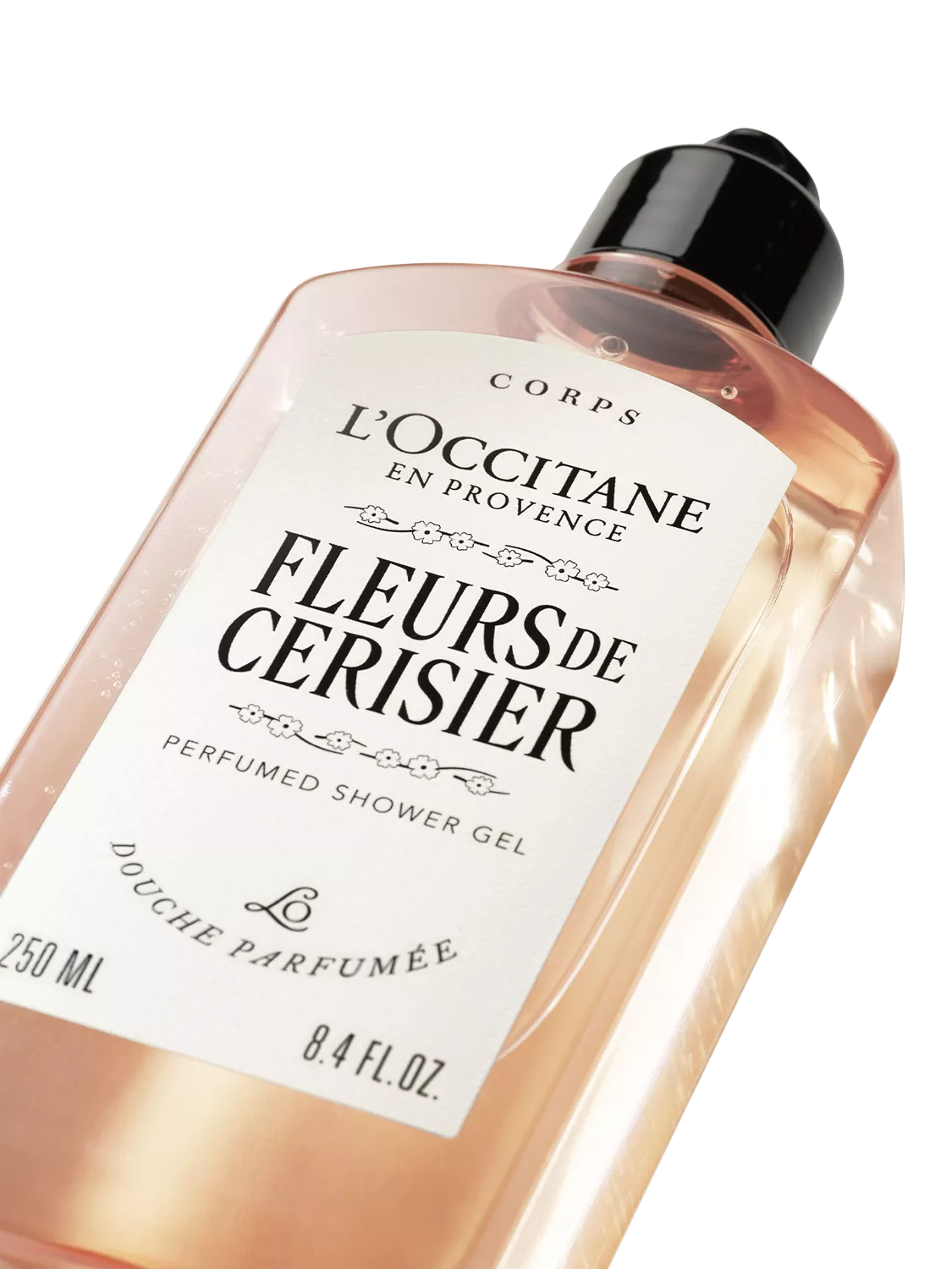 L'OCCITANE Cherry Blossom shower gel 250ml (British brand)