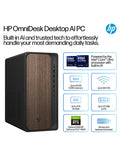 HP OmniDesk Desktop AI PC Intel Core Ultra 7, UK version