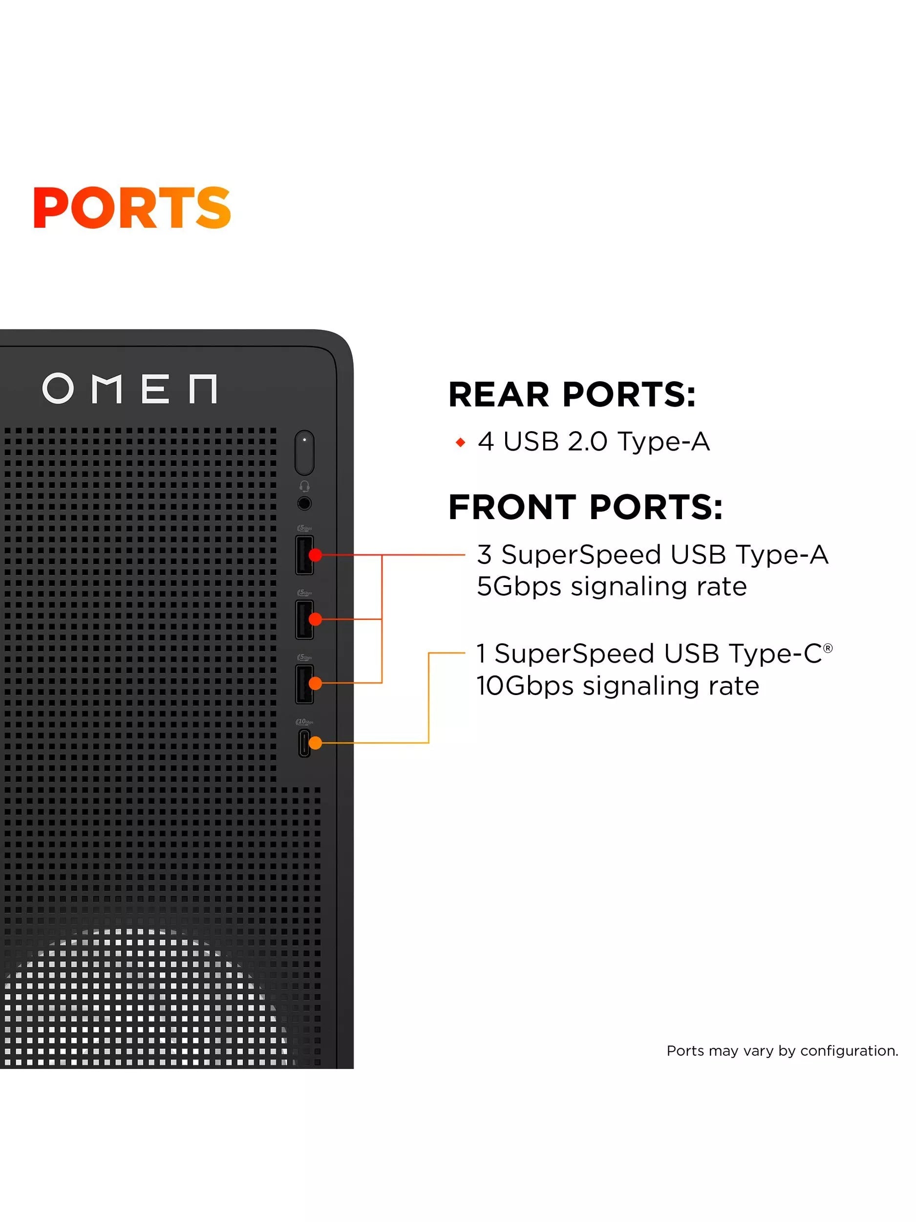 HP OMEN 16L gaming desktop, imported from the UK