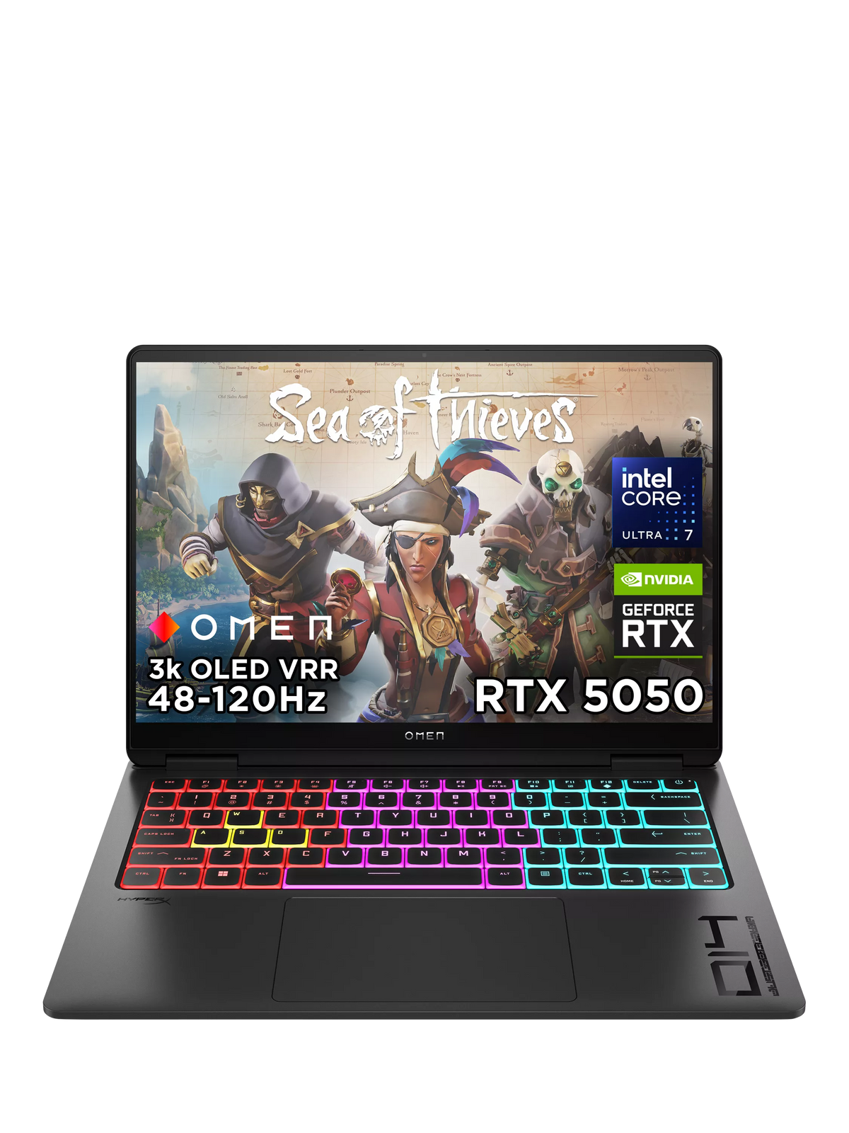 HP OMEN Transcend 14 gaming laptop with OLED display, imported from the UK