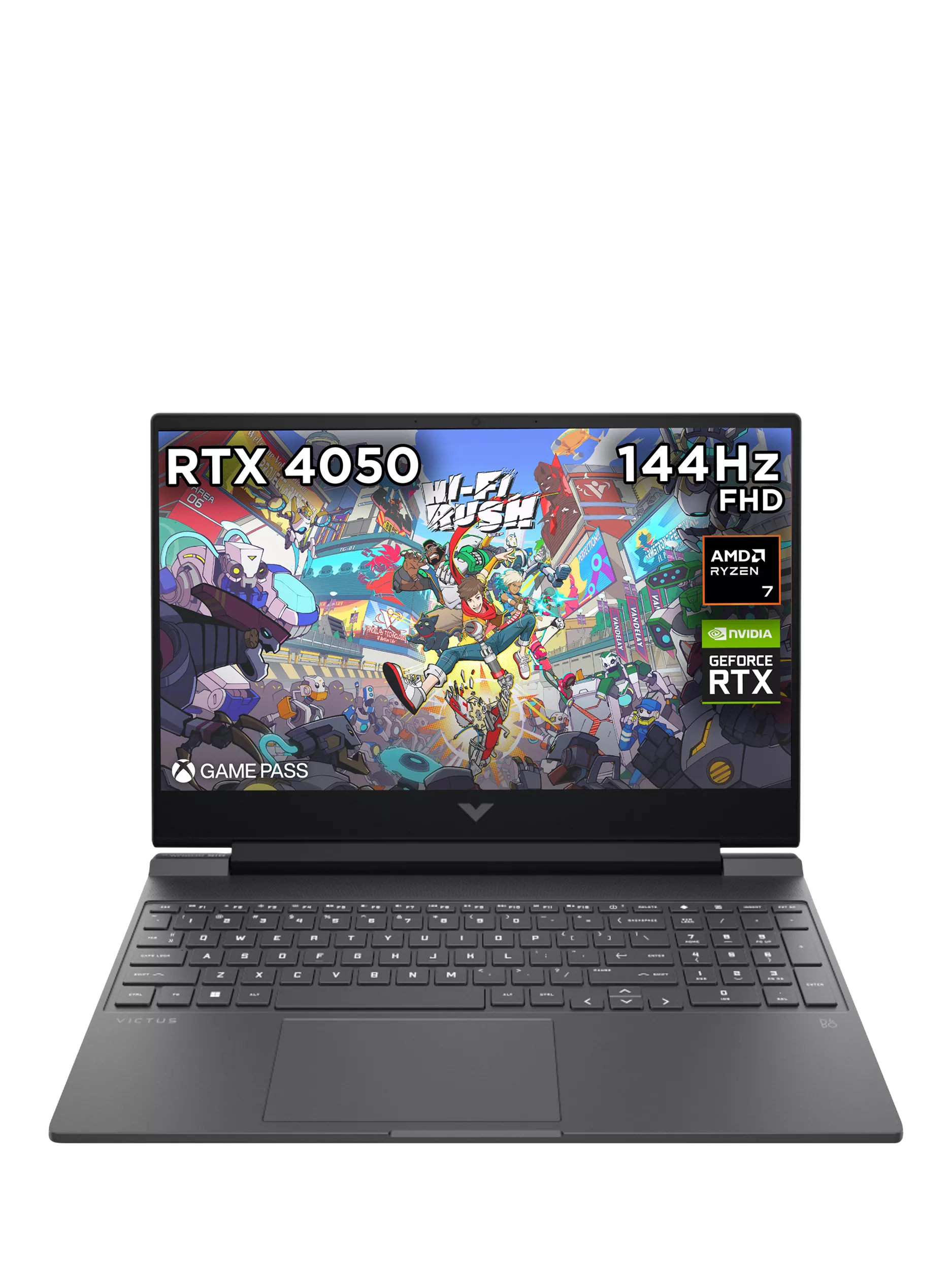 HP Victus 15 gaming laptop Mica Silver 15.6 inch (British brand)