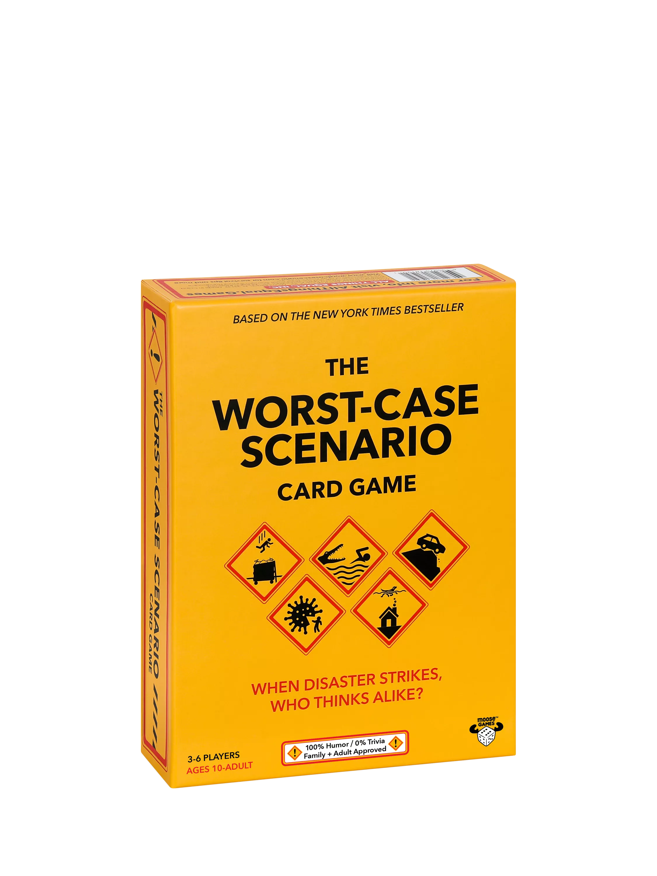 Moose Games Worst Case Scenario party game, UK version