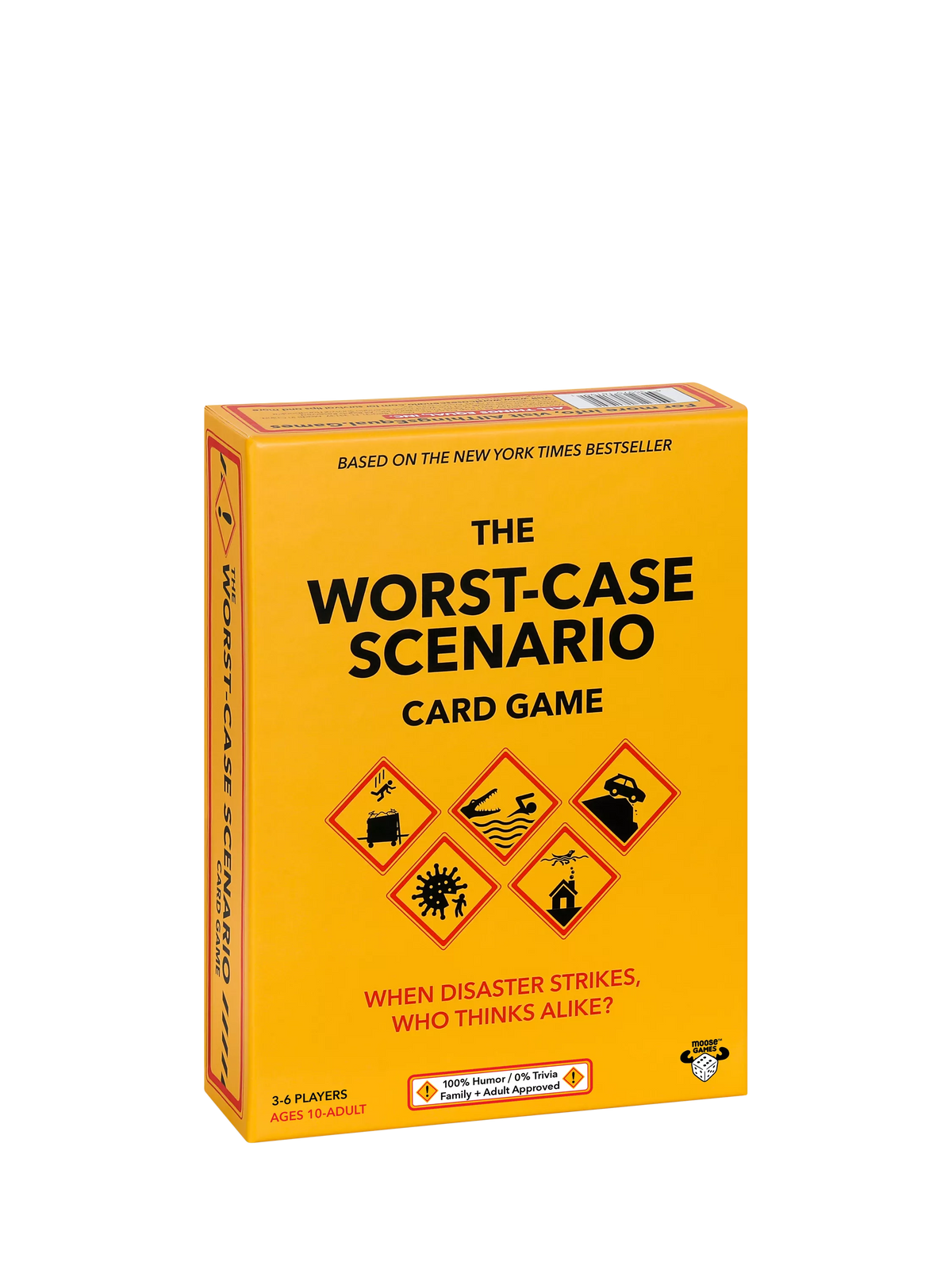 Moose Games Worst Case Scenario party game, UK version