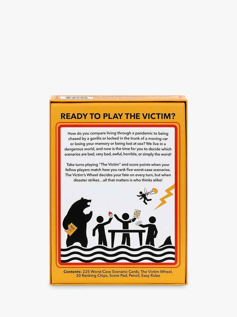 Moose Games Worst Case Scenario party game, UK version