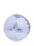 Mustard disco ball mouse mat silver 21cm, imported from the UK