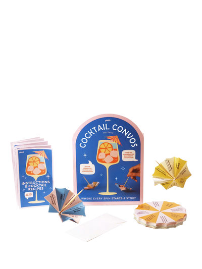 John Lewis Pikkii Cocktail Convos Cards Conversation Starter Card Game- Buy online at McGrocer