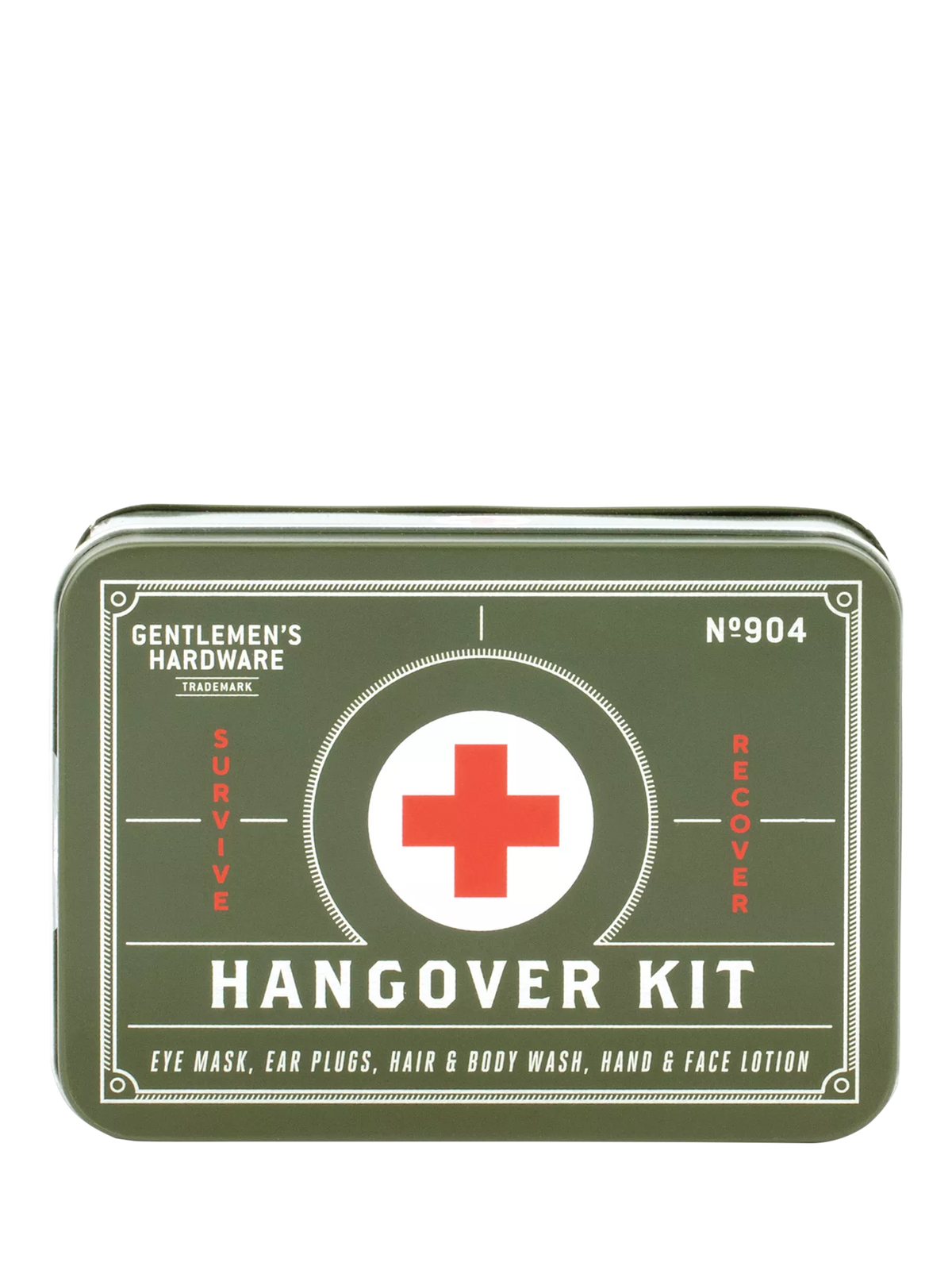 Paddywax Mini Hangover Kit travel tin - British product