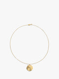 Monica Vinader gold zodiac pendant necklace, UK version