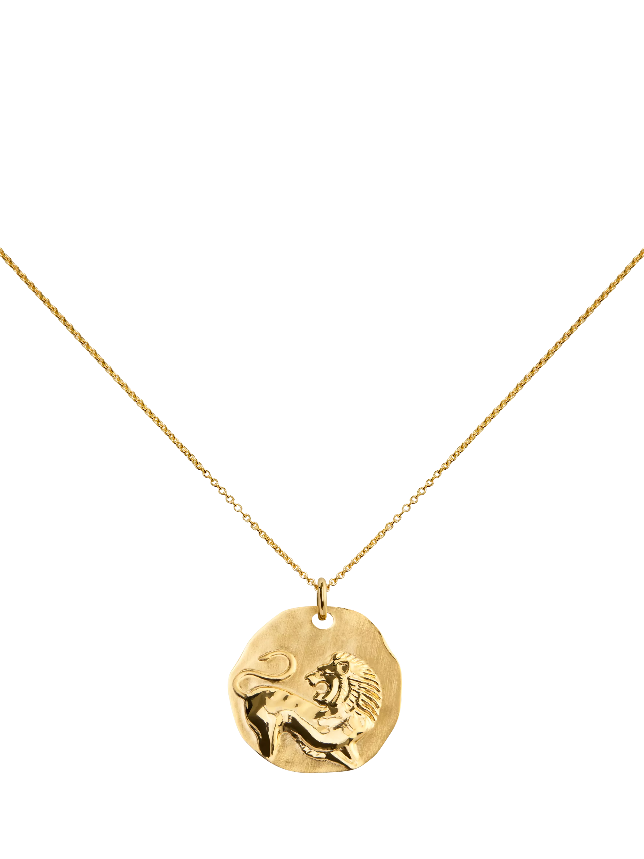 Monica Vinader Zodiac Pendant Necklace, Gold