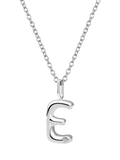DPT Antwerp Diamond Initial Charm Necklace, Silver