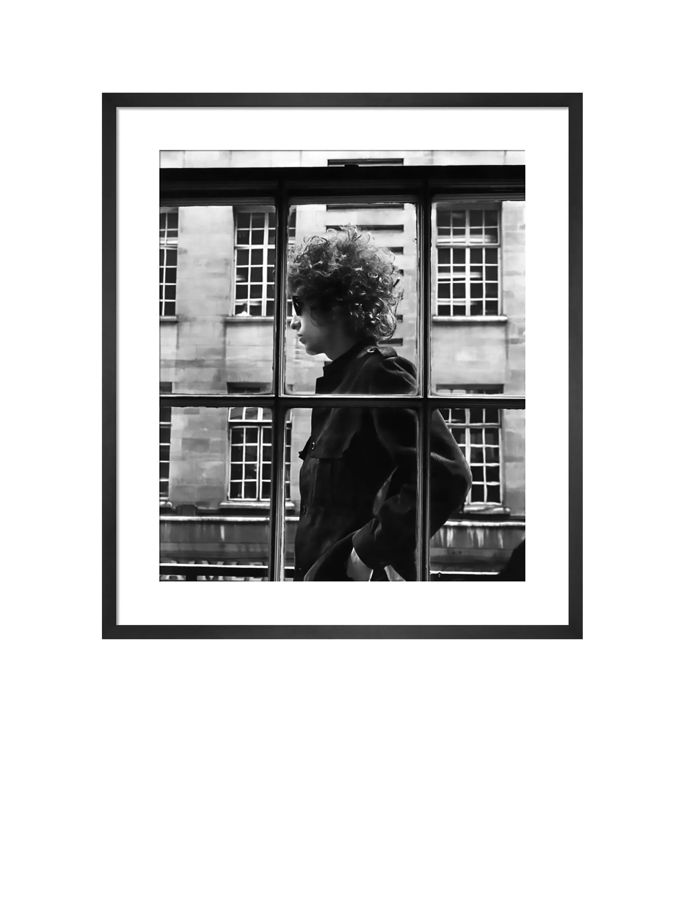 John Lewis framed print Bob Dylan 1966 62.2x55.2cm, UK version