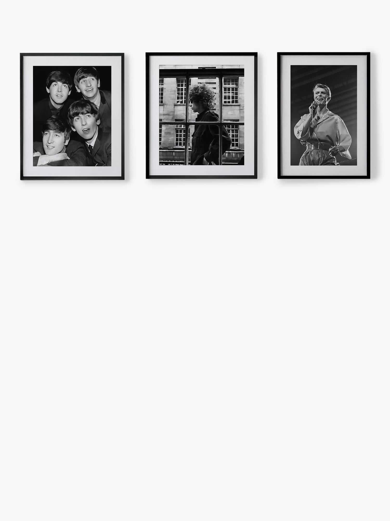 John Lewis framed print Bob Dylan 1966 62.2x55.2cm, UK version