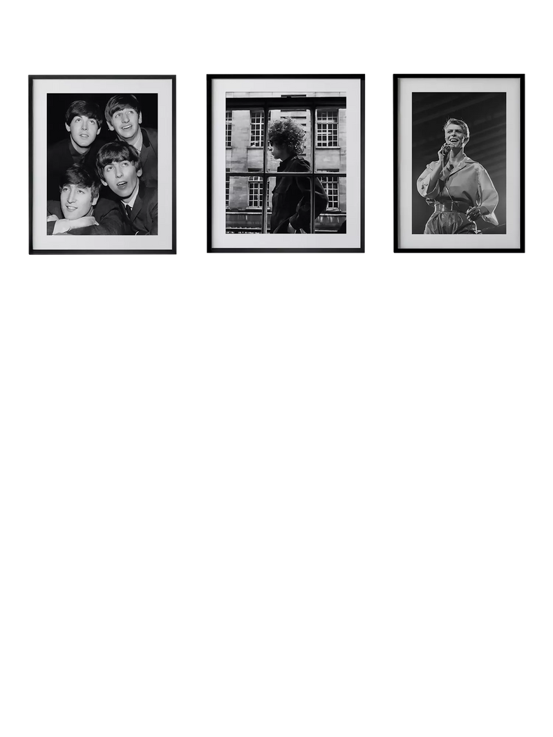 John Lewis framed print Bob Dylan 1966 62.2x55.2cm, UK version