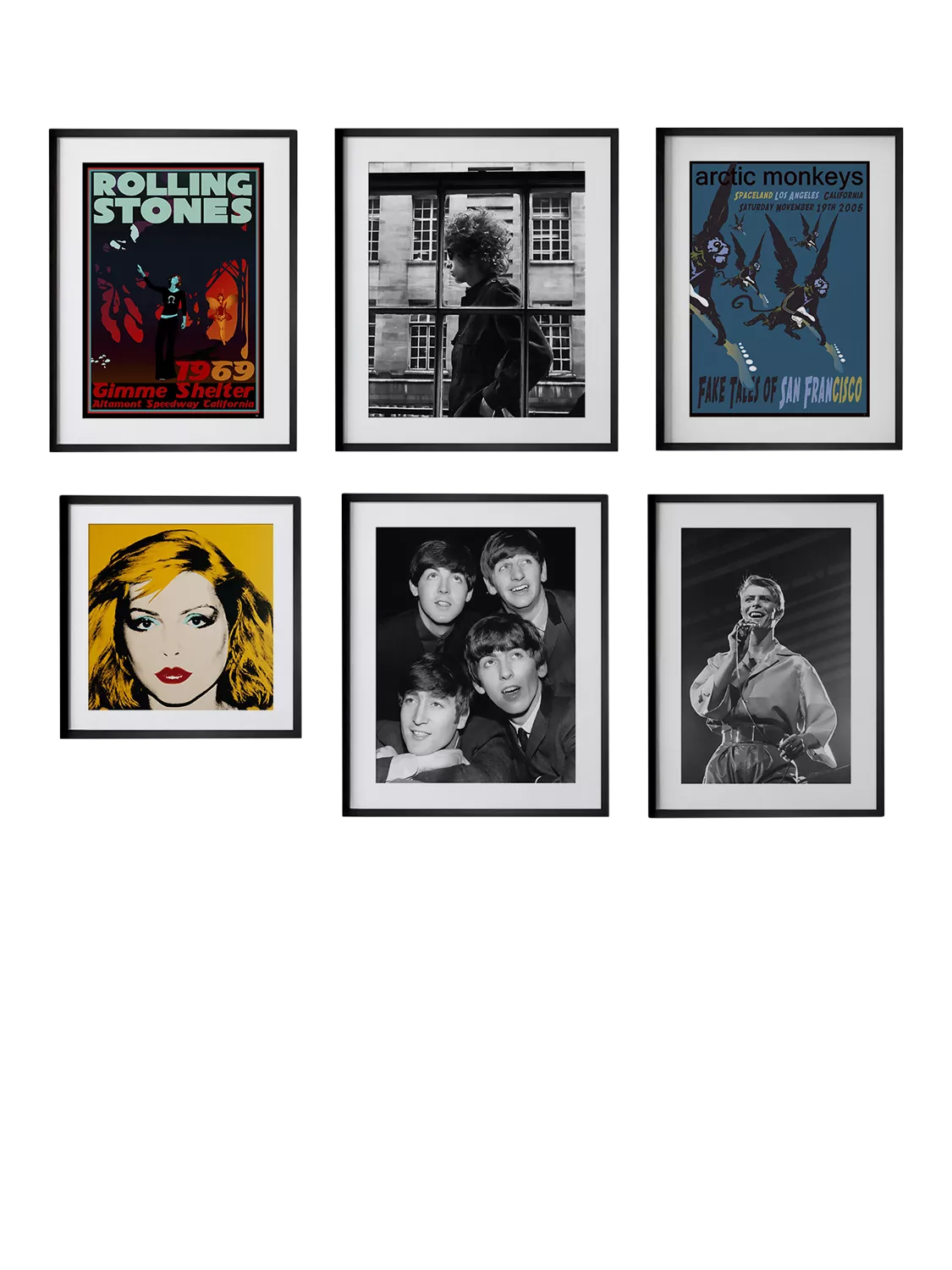 John Lewis Andy Warhol Debbie Harry print 52.5cm, imported from the UK