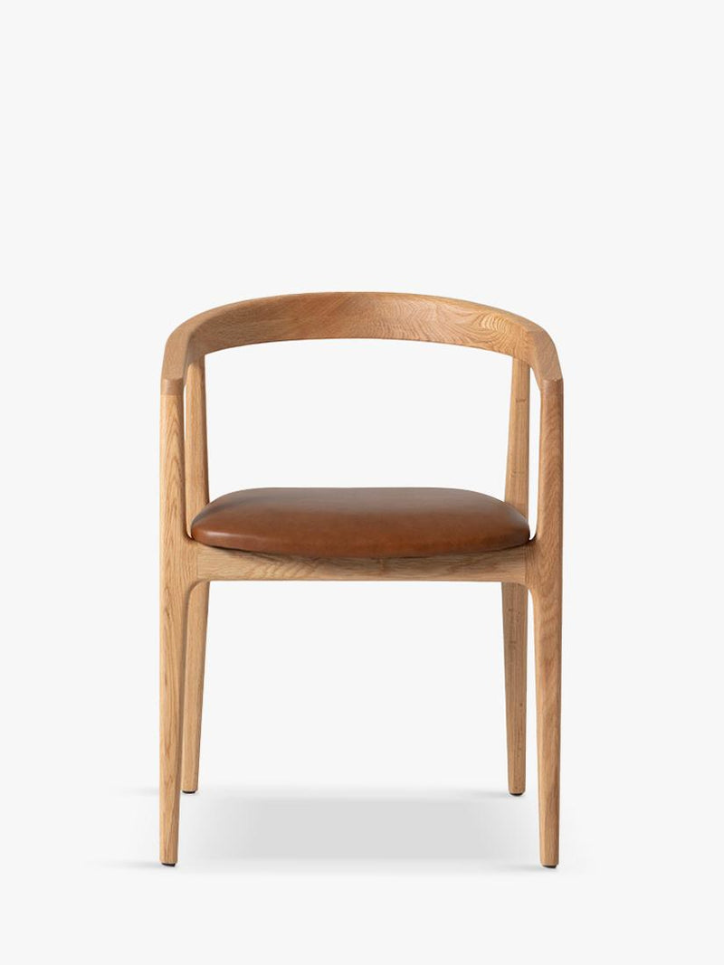 Swyft dining chair set of 2 solid white oak, imported from the UK