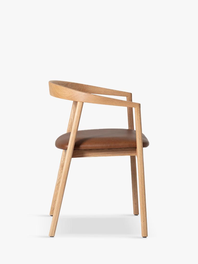 Swyft dining chair set of 2 solid white oak, imported from the UK